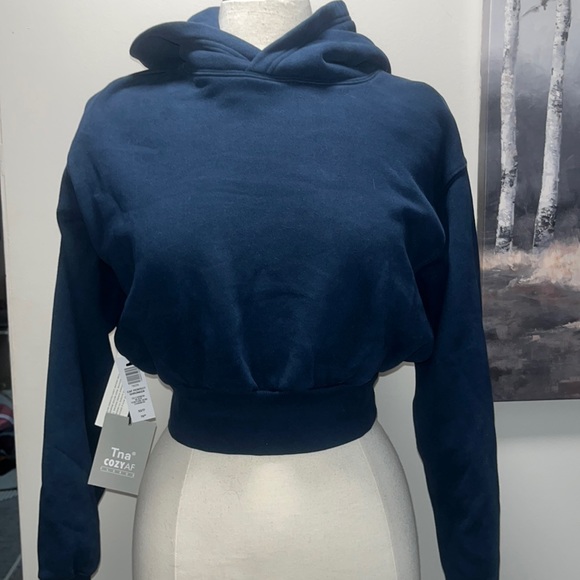 NWT TNA cozy AF cropped hoody - Picture 1 of 3